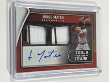 2022 Absolute Baseball Tools Of The Trade Dual Patch Auto Jorge Mateo RPA /199
