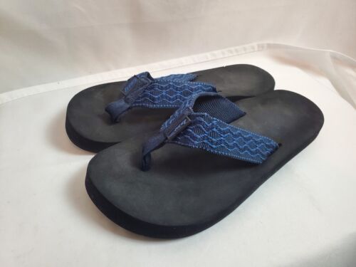 REEF Womens Cushion Flip Flop Sandals Size 8.5 Thong Blue