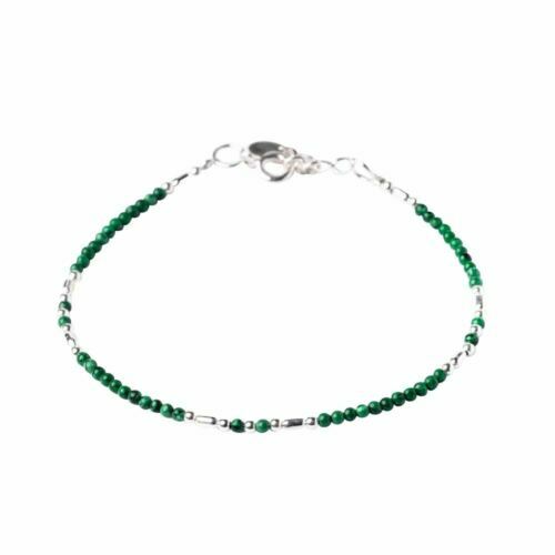 Bracelet En Pierres D'agate 8 Mm - Longueur 18 Cm, Pierres De Guérison - Occasion