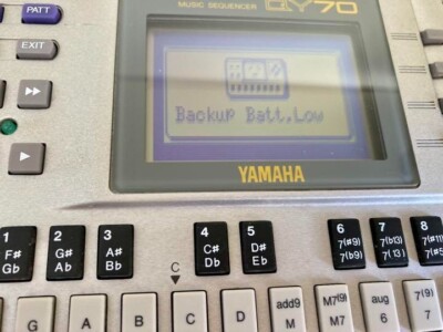 YAMAHA QY70 Sequencer Rhythm Machine Used | eBay