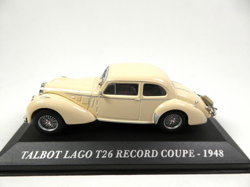 Talbot Lago T26 Record Coupé (1948) 1:43 Altaya Ixo modellino auto miniatura VA15 - Foto 2 di 7