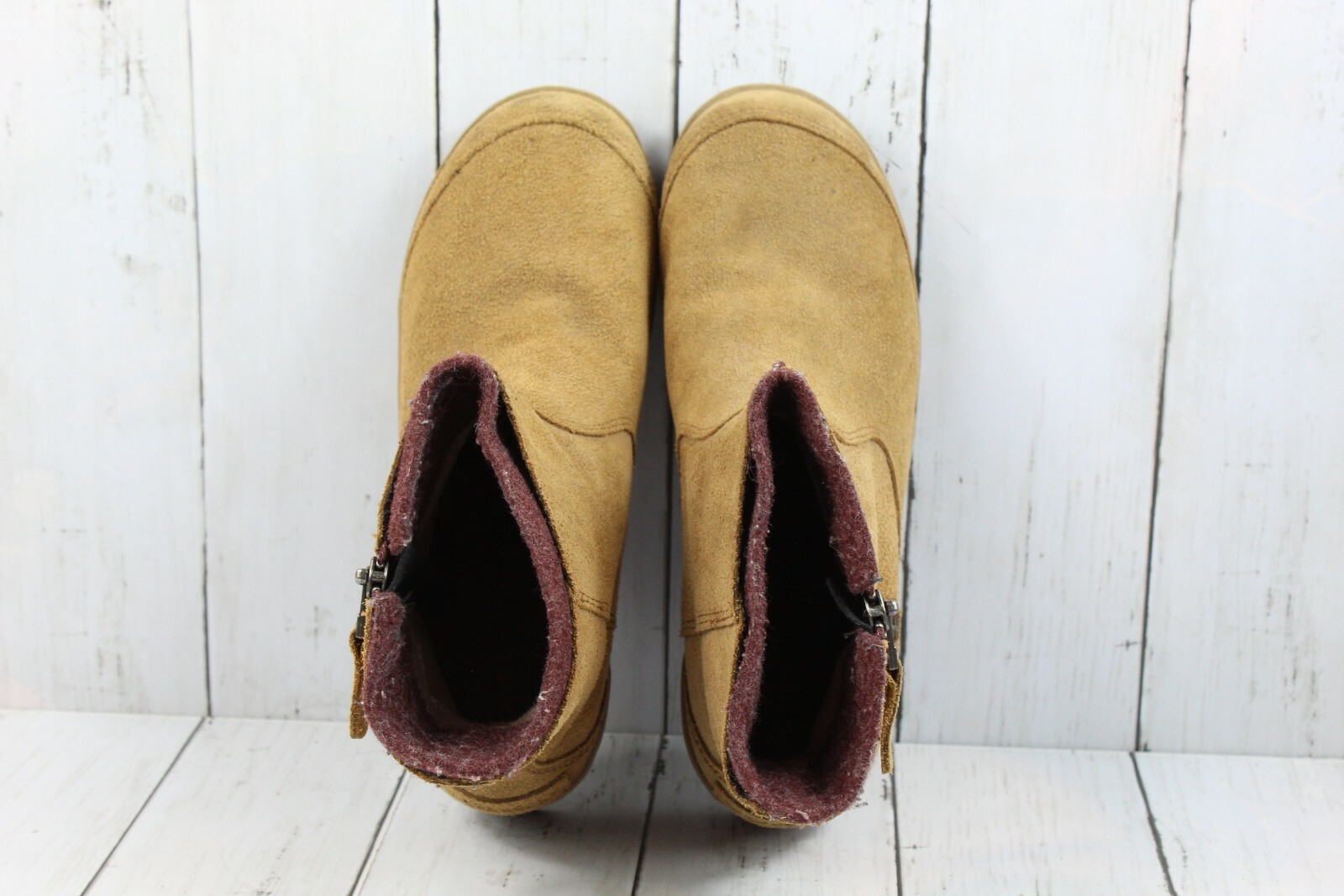 Sorel Women’s Size 7 Meadow Zip Waterproof Boots Tan Brown Suede NL2189-286 Rare image 10