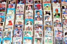 1980's-1990's MLB 6,000 BASEBALL CARD SET LOT TOPPS DONRUSS FLEER SCORE NM-MINT