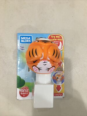 Mega Bloks First Builders Peek A Blocks TIGER  NEW