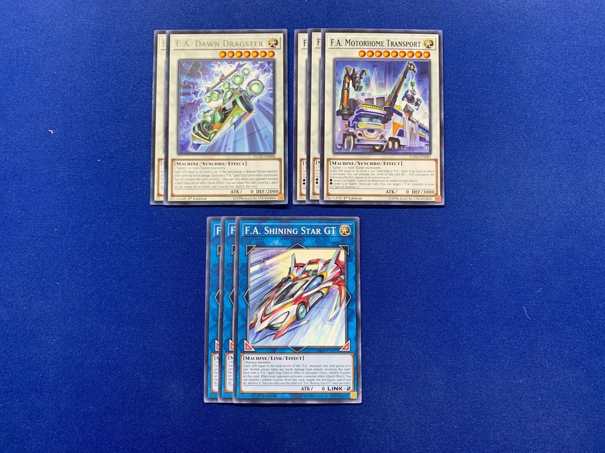 Yu-Gi-Oh! - Complete F.A.(Formula Athletes) Deck | eBay