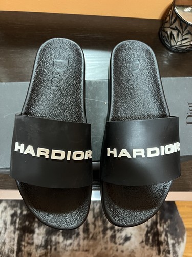 Christian Dior sandals men's black 