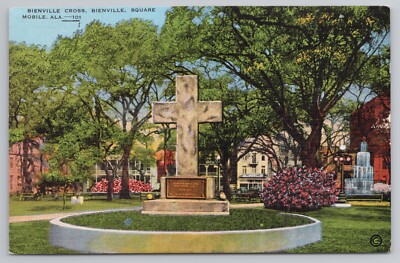 Royal Palms Along Biscayne Boulevard in Miami Florida c1940s Postcard