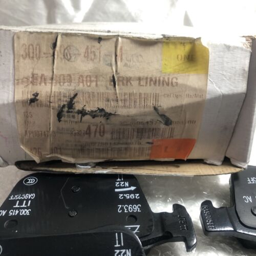 12) Volkswagen Tiguan Rear Brake Lining, NEW OEM P#: 3Q0-698-451-M, 2018-2020