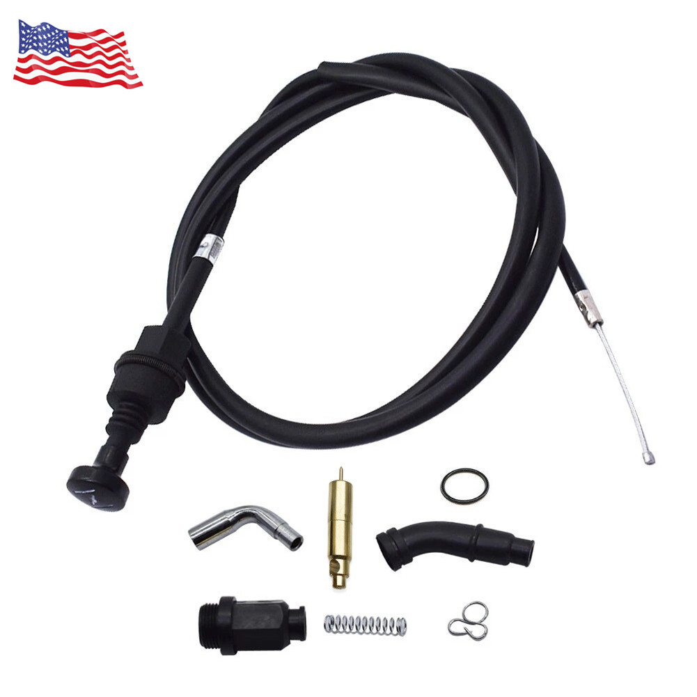 Choke Cable Starter Valve Plunger Kit For Honda Rancher 350 TRX350 FE