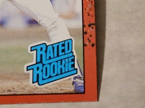 1990 Donruss - Rated Rookie Marquis Grissom #36 (RC) No DOT & Many Errors & Pics - Picture 2 of 14