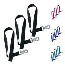 Majestic Ally Pack of 3, 1"x22"Horse Bucket Strap Hangers for Indoor Outdoor use