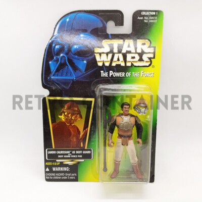 STAR WARS Kenner Hasbro Actionfigur - POTF - Lando Calrissian Skiff Guard MOC