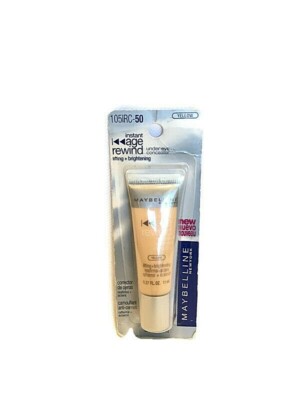 MAYBELLINE Age Rewind EYE CONCEALER ~ YELLOW ~ Color Correction NEW SEALED 