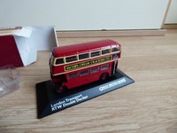 Atlas London Transport Rtw Double Decker Bus 1:76 Jacob's Cream Crackers Toy Car Atlas London Transport Rtw Double Decker Bus 1:76 Jacob's Cream Crackers Toy Car