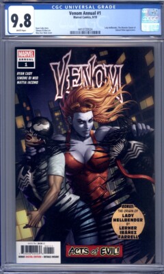 Venom Annual #1 CGC 9.8 Marvel Comics 2019 Origin of Lady Hellbender