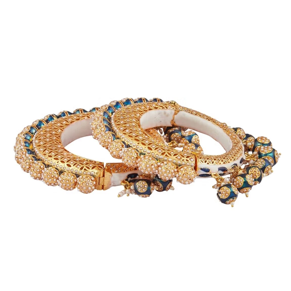 Gold plated bangles sale design