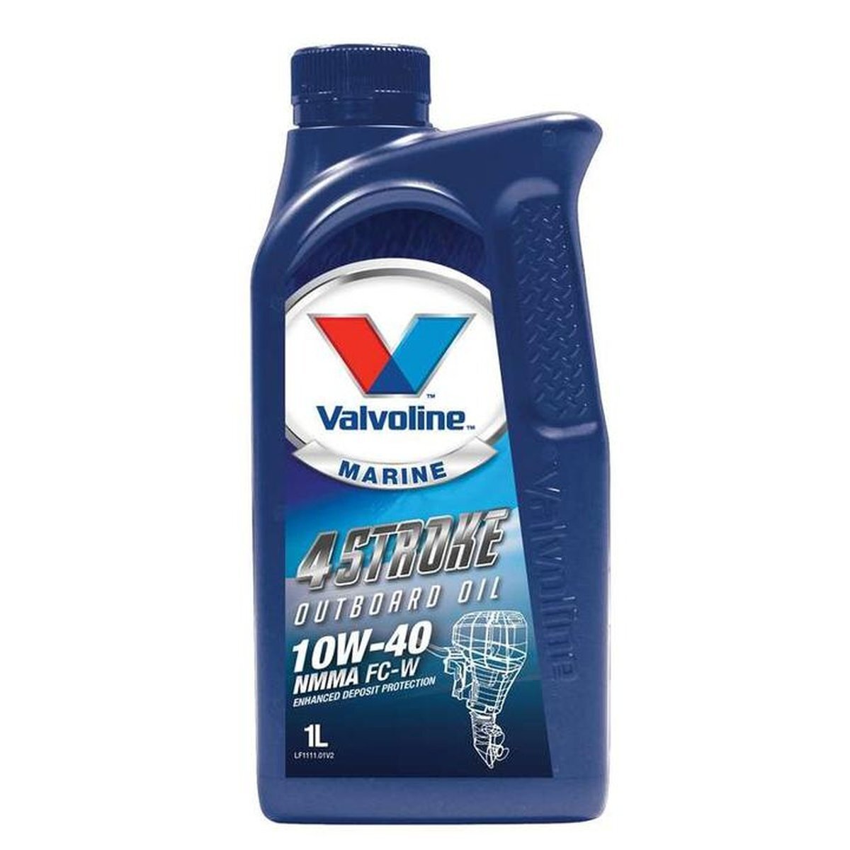 Valvoline 4 Stroke Marine Outboard Engine Oil 10W40 NMMA FCW 1L eBay