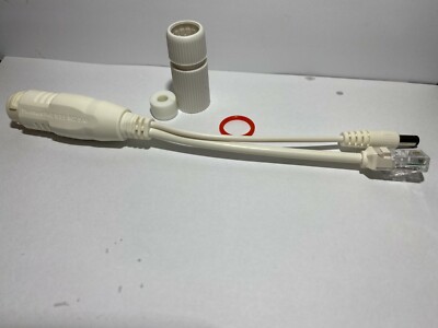 Waterproof 40V-56V PoE Splitter IEEE 802.3af at 10/100Mbps DC 12V 1.5A 18W
