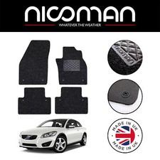Volvo C30 2007-2014 Genuine Deluxe Fitted Car Floor Mats Black Set