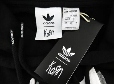 adidas x Korn hoodie パーカー　アディダス adidas KORN HOODIE BLACK （アディダス コーン フーディ