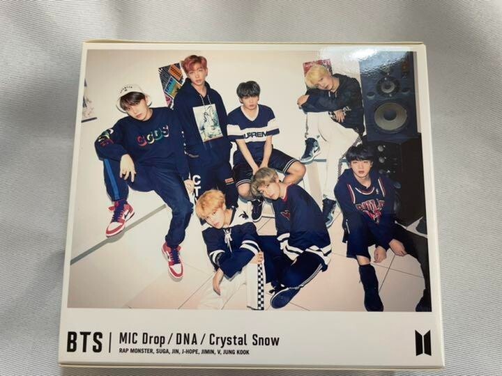 BTS MIC Drop / DNA / Crystal Snow First Press + Standard Official