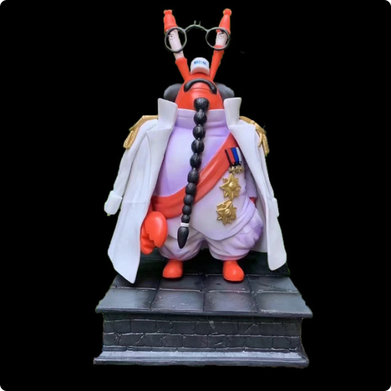 One Piece Spongebob Squarepants Mr Krab Cos Sengoku Navy PVC Figure Model