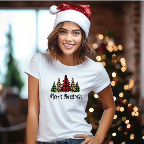 Christmas Gift Iron on Transfer Sticker Decorations T Shirt Girls Boys Adults - Picture 4 of 7