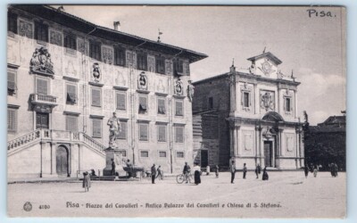 PISA Piazza dei Cavalieri Antico Palazzo dei Cavalieri ITALY Postcard