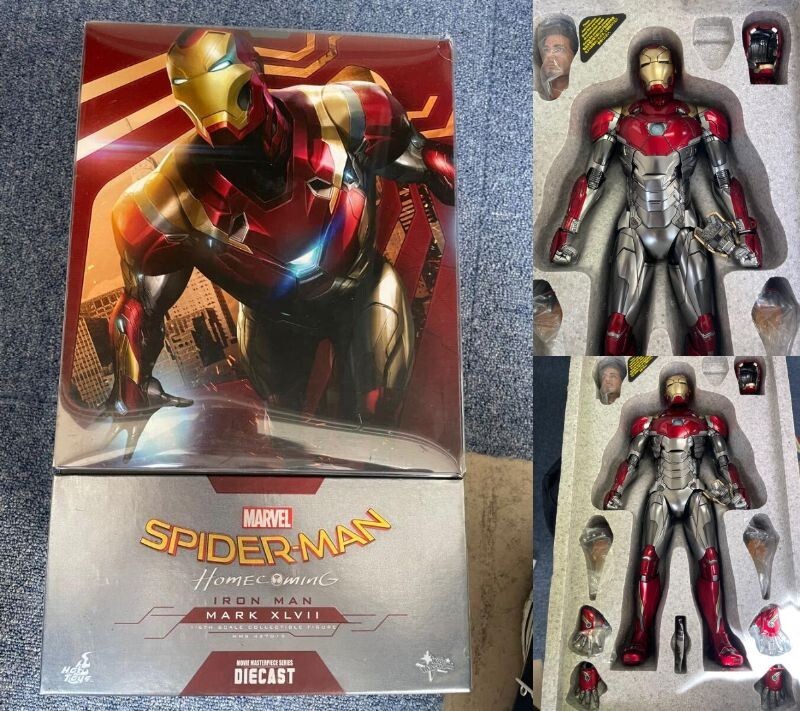 Hot Toys Spider-Man Homecoming Iron Man MK47 Mark XLVII Hot Toys Spider-Man Homecoming Iron Man MK47 Mark XLVII