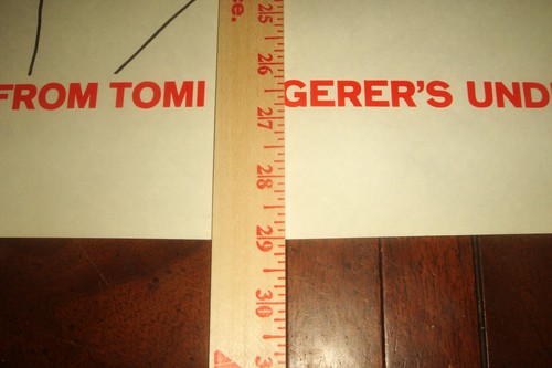 Vintage TOMI UNGERER "FROM TOMI UNGERER'S UNDERGROUND SKETCHBOOK" 1965 POSTER - Picture 9 of 10