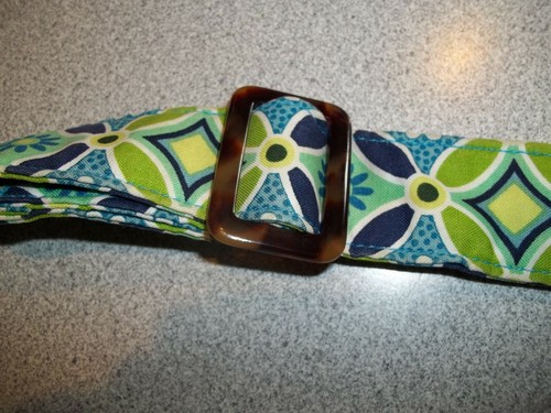 Vera Bradley Shoulder Bag "Daisy Daisy" Blue Green White Adjustable Cross Body - Picture 4 of 8