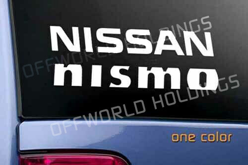 NISSAN NISMO logo sticker decal Super GT Le Mans racing GT3 IMSA JDM Drift - Picture 4 of 5