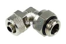 Phobya 8/6mm 6x1mm Compression Fitting G1/4 90  Revolvable PH-62017