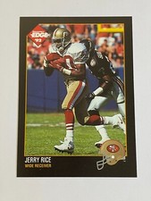 🏈 1992 Collector's Edge Football Base Card #156 Jerry RICE 🏈