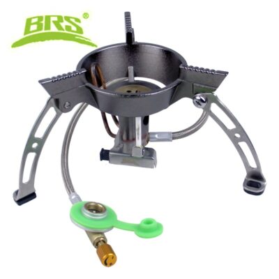 BRS Outdoor Portable Picnic Gas Stove Foldable Camping Hiking Cooker Mini Burner