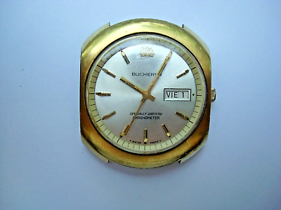 BUCHERER CHRONOMETER Officially Certified MENS AUTOMATIC BUCHERER CHRONOMETER Officially Certified MENS AUTOMATIC