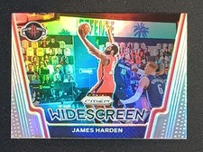 2020-21 Panini Prizm Widescreen Prizms Silver #8 James Harden - Houston Rockets