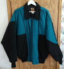 Vintage Bee Wild Western Canvas Jacket Size L Made In USA Coat Mens