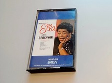 Vtg ELLA SINGS GERSHWIN CASSETTE Ella Fitzgerald George Gershwin Audio Tape MCA