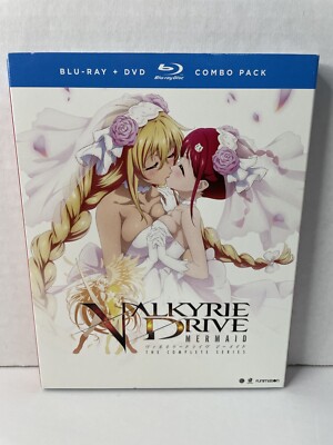 Valkyrie Drive Mermaid The Complete Series Blu-ray DVD New Slipcover Anime