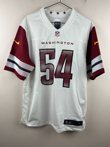 Men’s Nike On Field Washington Commanders Bobby Wagner #54 Nike White Jersey XL