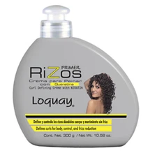 LOQUAY: Curl Defining Créme with Keratin / Defines Curl for Body, Control and Fr