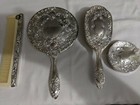 Vintage Godinger Silver Art Co Comb and Mirror Set — photo 2