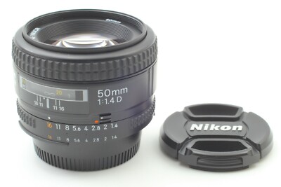 Mint] Nikon NIKKOR 50mm f/1.4D AF Lens from JAPAN #1006