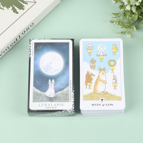 78pcs Tarot Lunalapin Rabbit Tarot Deck Tarot Cards Tarot Card Game Party G.c Pe - Picture 11 of 12