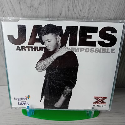 JAMES ARTHUR IMPOSSIBLE CD - RARE RETRO MUSIC SINGLE