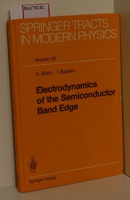 Electrodynamics of the Semiconductor Band Edge. ( = Springer Tracts in Modern Ph