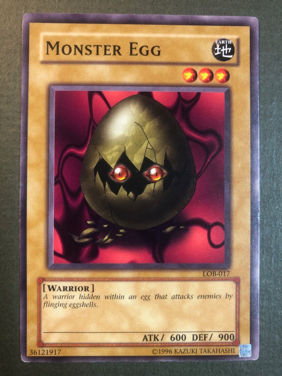 Yugioh - Monster Egg LOB-017 Common/Short Print 25th Anniversary