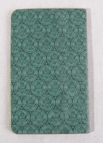 1952 US Passport (Expired) w 15 Travel Stamps, from Detroit, EX - Picture 2 of 5