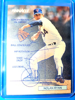 1992 Score Pinnacle Nolan Ryan The Technician #618 Texas Rangers HOF